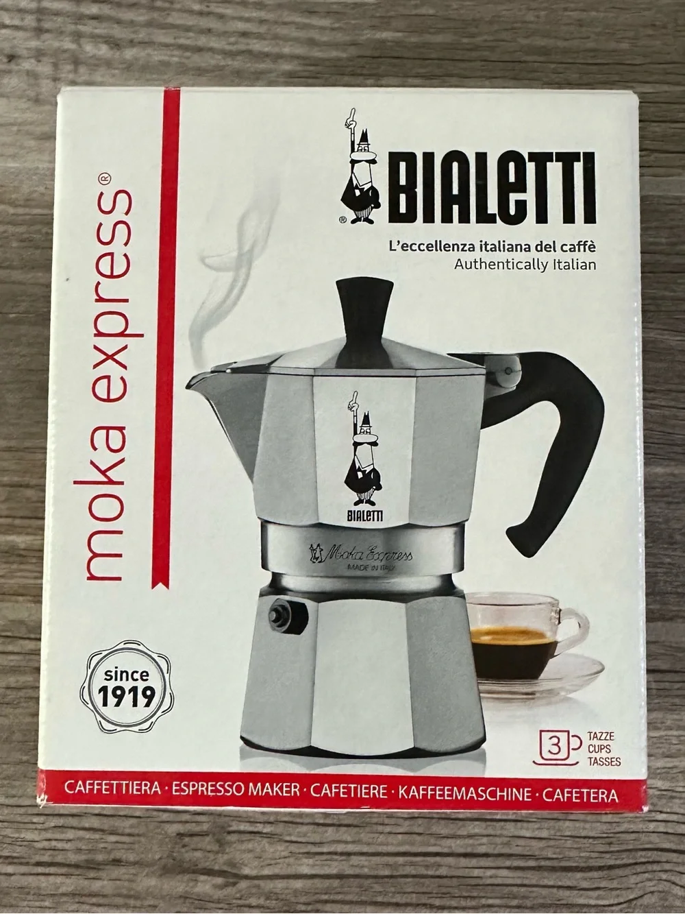 Bialetti Moka Stovetop Espresso Maker